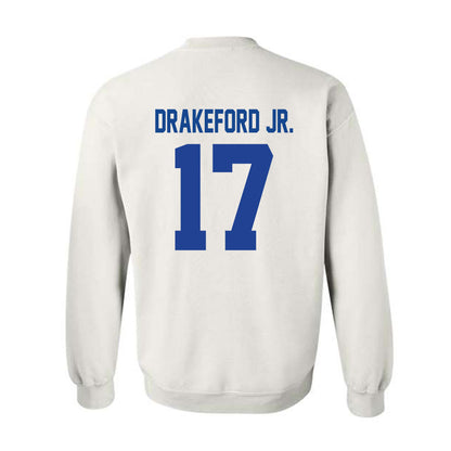 Kentucky - NCAA Football : William Drakeford Jr. - Classic Shersey Crewneck Sweatshirt-1
