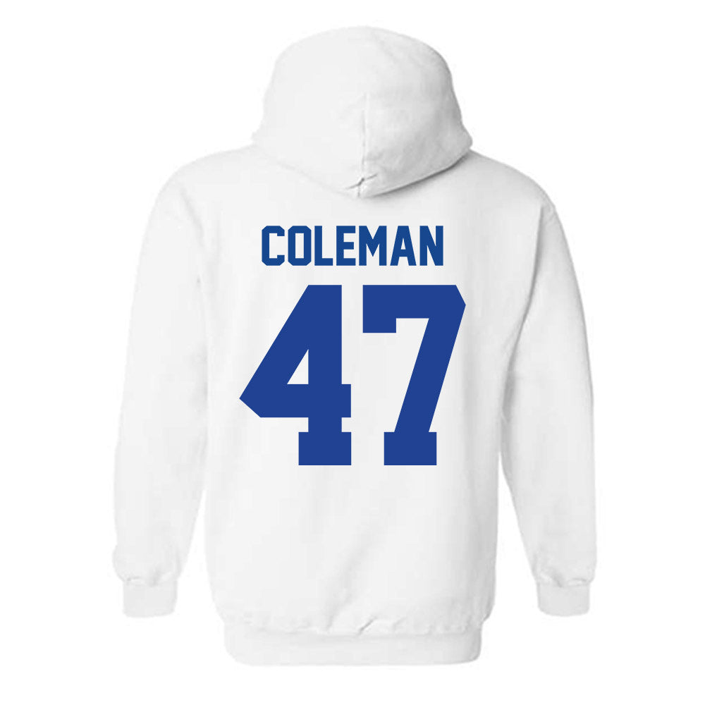 Kentucky - NCAA Baseball : William Coleman - Classic Shersey Hooded Sweatshirt-1