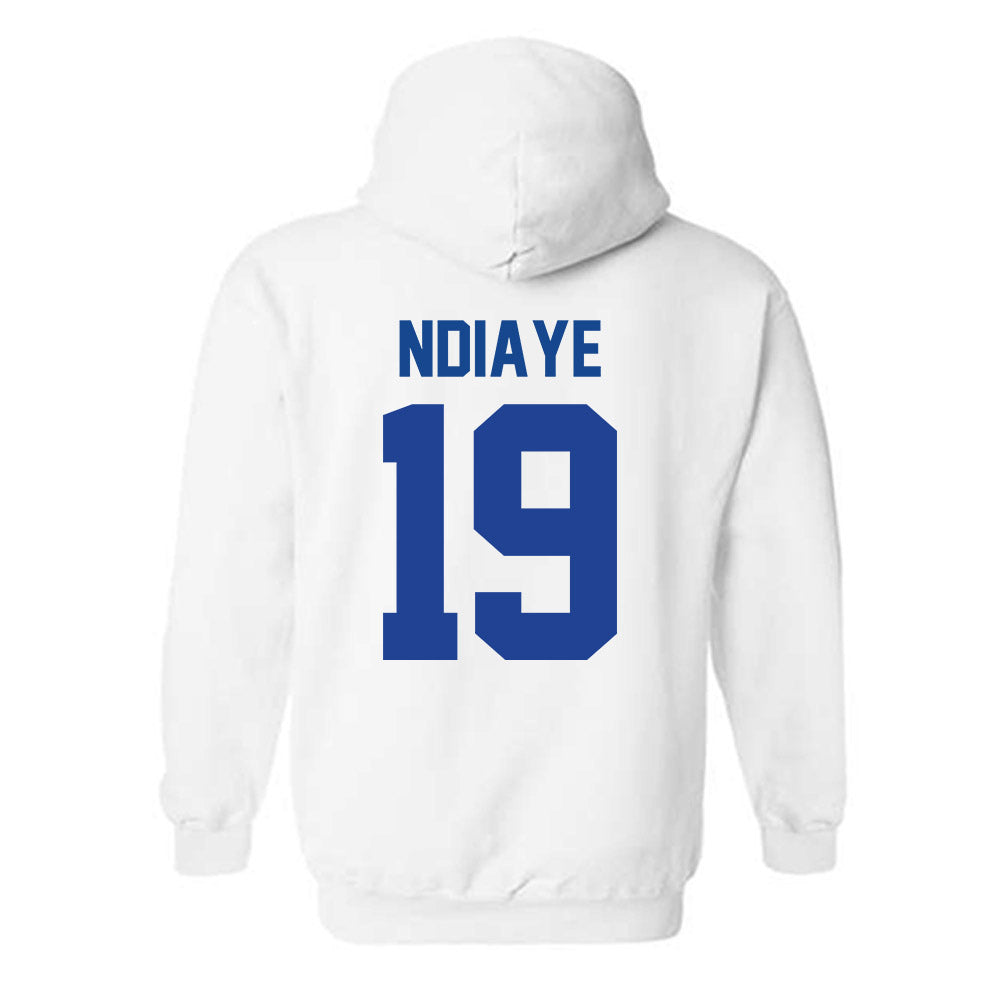 Kentucky - NCAA Men's Basketball : Ousmane Ndiaye - Classic Shersey Hooded Sweatshirt-1