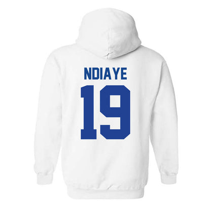 Kentucky - NCAA Men's Basketball : Ousmane Ndiaye - Classic Shersey Hooded Sweatshirt-1