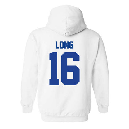 Kentucky - NCAA Football : JacQai Long - Classic Shersey Hooded Sweatshirt-1