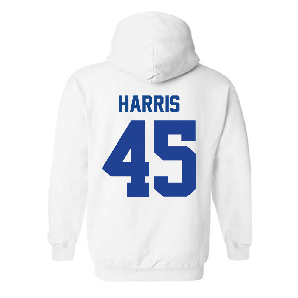 Kentucky - NCAA Baseball : Leighton Harris - Classic Shersey Hooded Sweatshirt-1