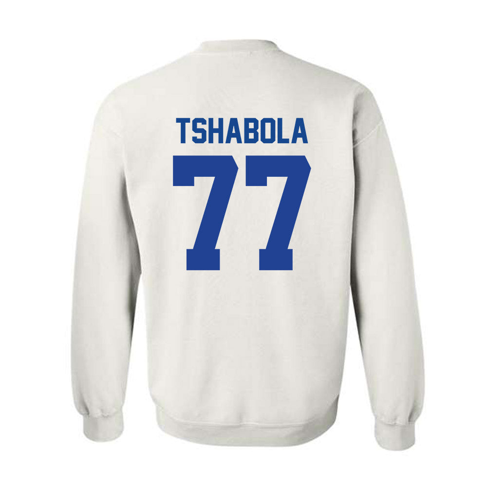Kentucky - NCAA Football : Tegra Tshabola - Classic Shersey Crewneck Sweatshirt-1