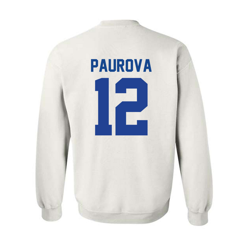 Kentucky - NCAA Women's Basketball : Dominika Paurova - Classic Shersey Crewneck Sweatshirt-1