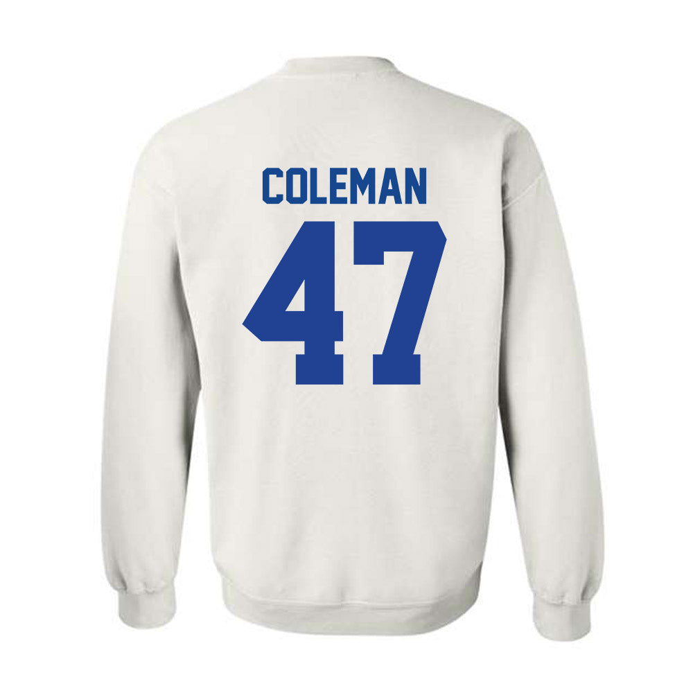 Kentucky - NCAA Baseball : Will Coleman - Classic Shersey Crewneck Sweatshirt-1