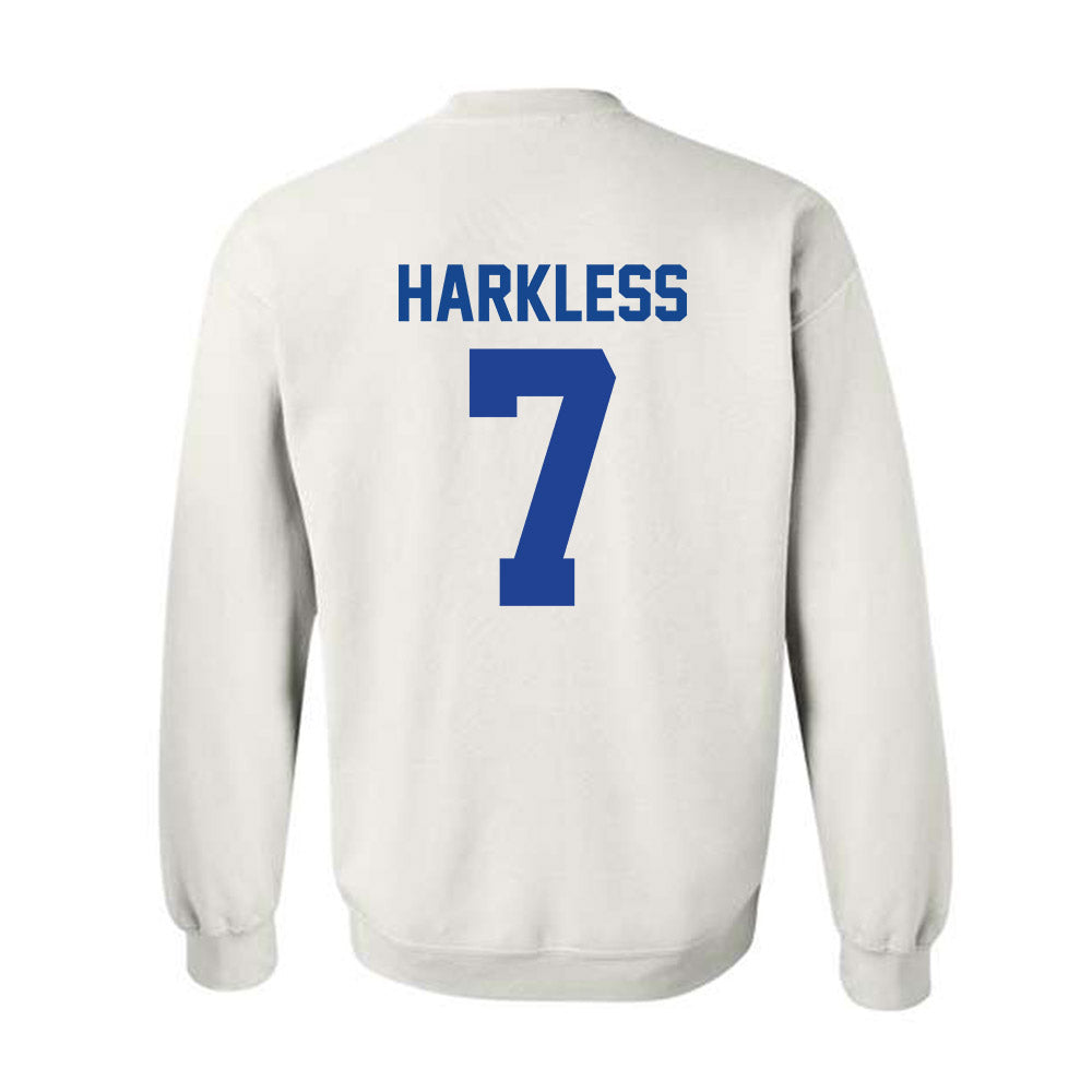 Kentucky - NCAA Football : Jamarrion Harkless - Classic Shersey Crewneck Sweatshirt-1