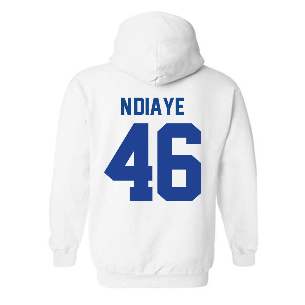 Kentucky - NCAA Men's Basketball : Ousmane N'Diaye - Classic Shersey Hooded Sweatshirt-1