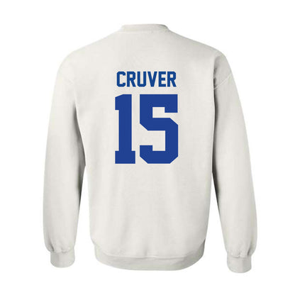 Kentucky - NCAA Football : Carson Cruver - Classic Shersey Crewneck Sweatshirt-1