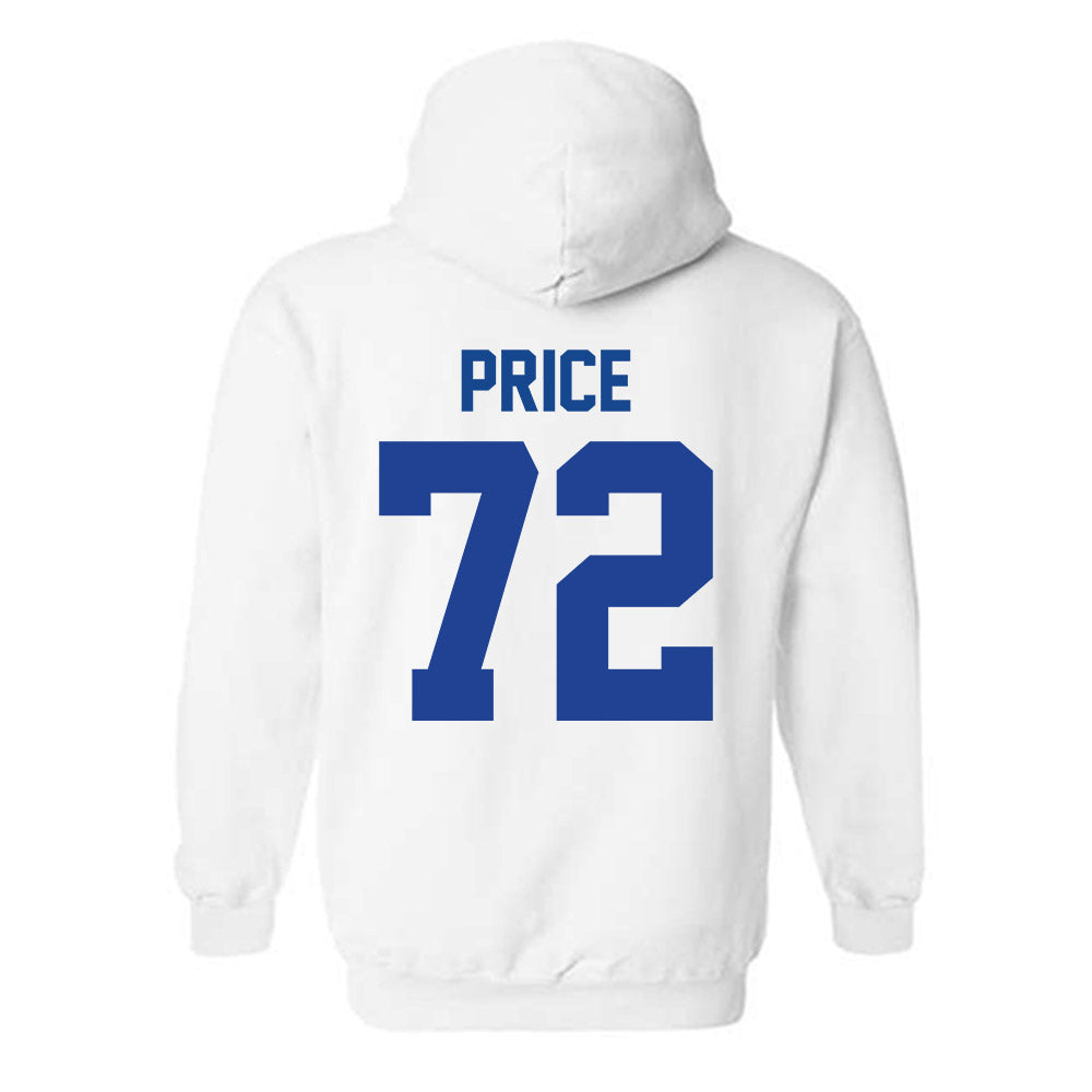 Kentucky - NCAA Football : Coleton Price - Classic Shersey Hooded Sweatshirt-1
