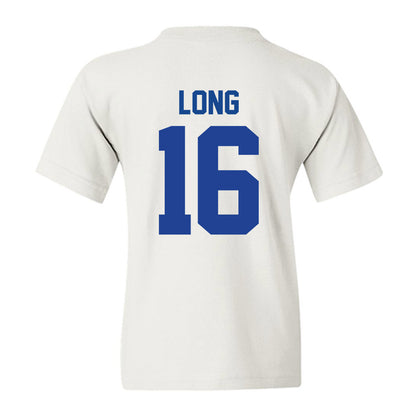 Kentucky - NCAA Football : JacQai Long - Classic Shersey Youth T-Shirt-1