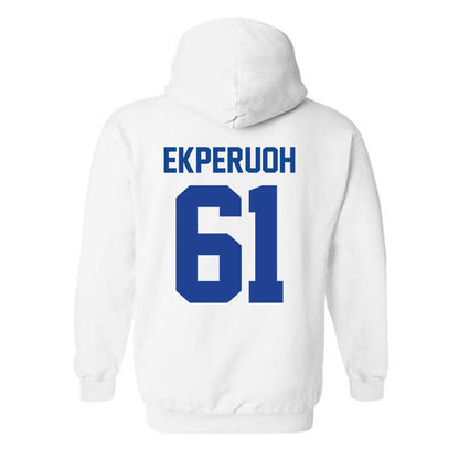 Kentucky - NCAA Football : Jason Ekperuoh - Classic Shersey Hooded Sweatshirt-1