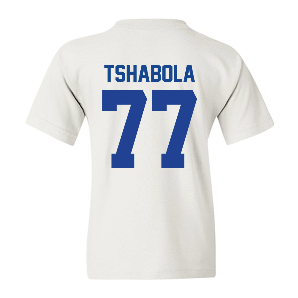 Kentucky - NCAA Football : Tegra Tshabola - Classic Shersey Youth T-Shirt-1