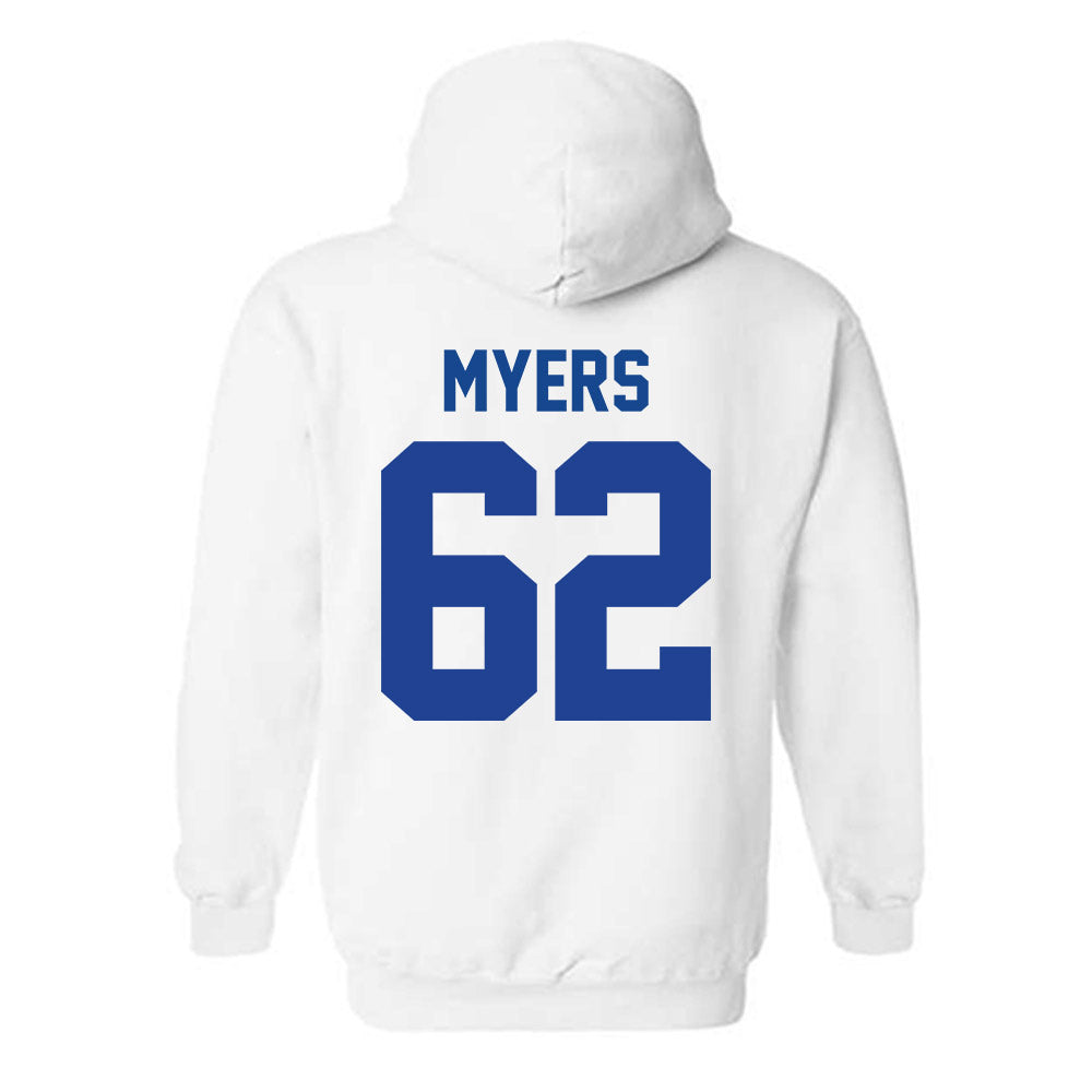 Kentucky - NCAA Football : Ben Myers - Classic Shersey Hooded Sweatshirt-1
