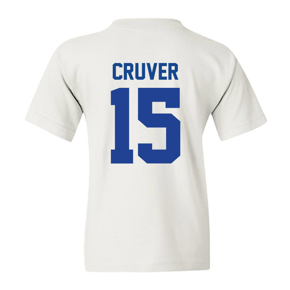 Kentucky - NCAA Football : Carson Cruver - Classic Shersey Youth T-Shirt-1