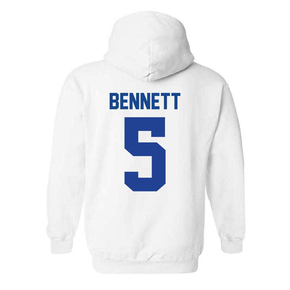 Kentucky - NCAA Baseball : Jack Bennett - Classic Shersey Hooded Sweatshirt-1