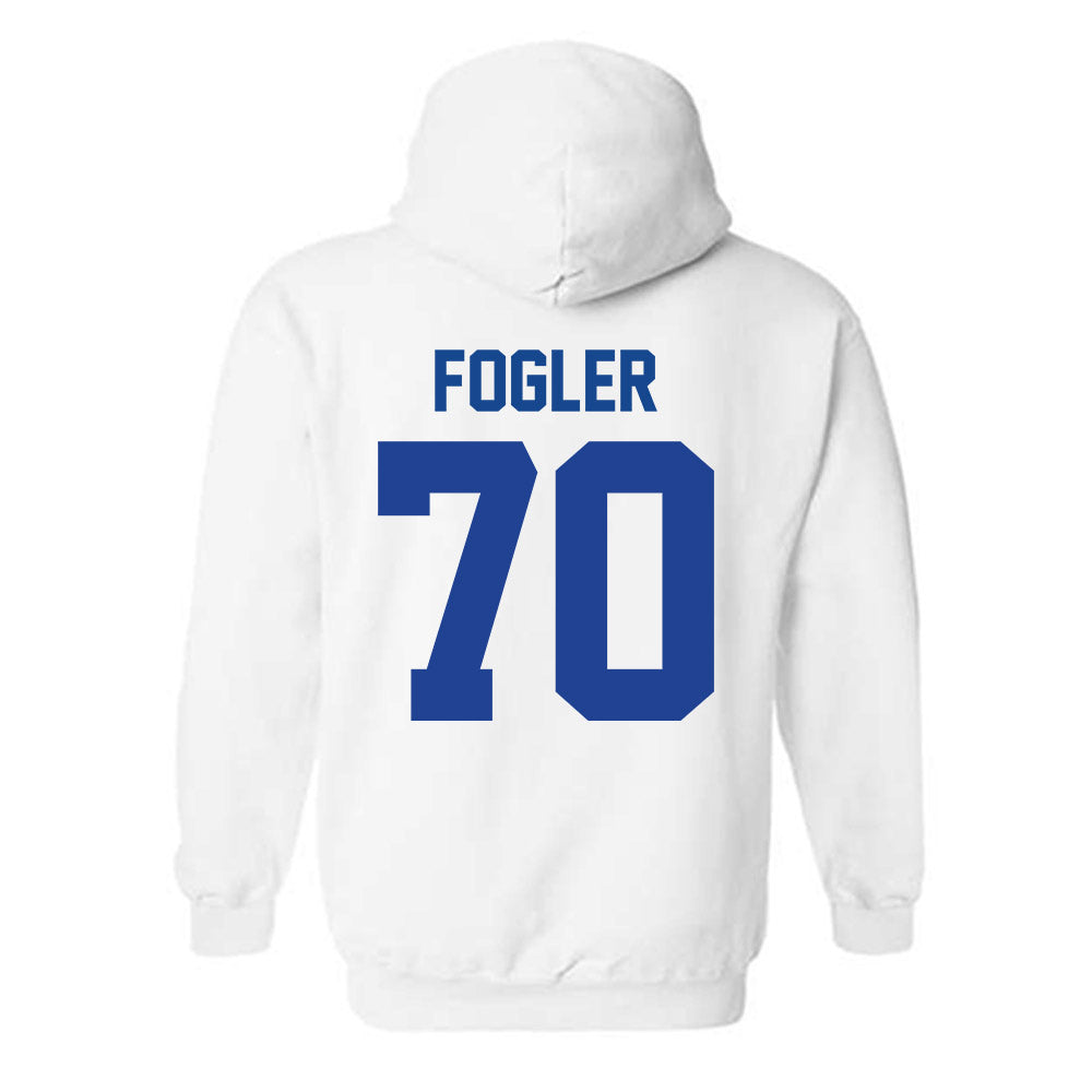 Kentucky - NCAA Football : Rob Fogler - Classic Shersey Hooded Sweatshirt-1