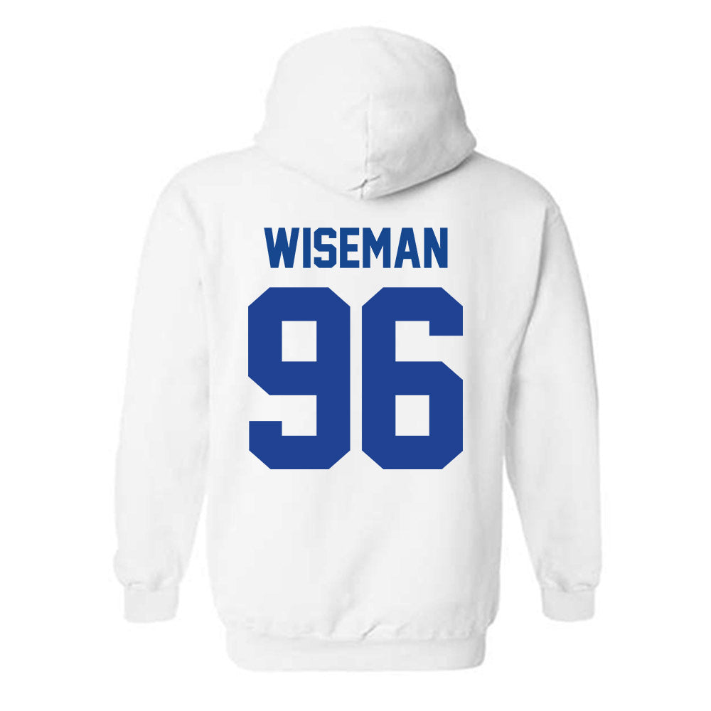 Kentucky - NCAA Football : Dominic Wiseman - Classic Shersey Hooded Sweatshirt-1