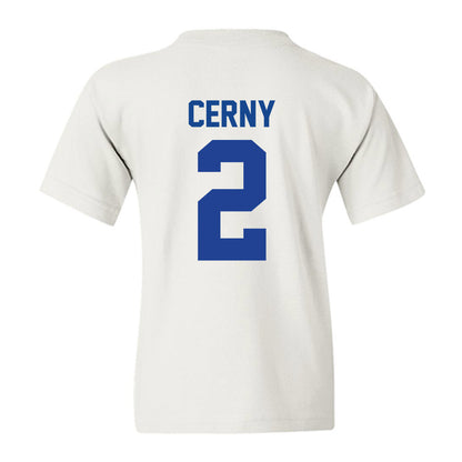 Kentucky - NCAA Baseball : Tyler Cerny - Classic Shersey Youth T-Shirt-1