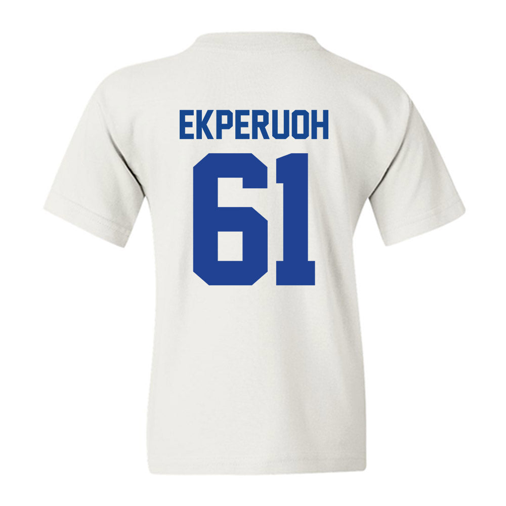 Kentucky - NCAA Football : Jason Ekperuoh - Classic Shersey Youth T-Shirt-1