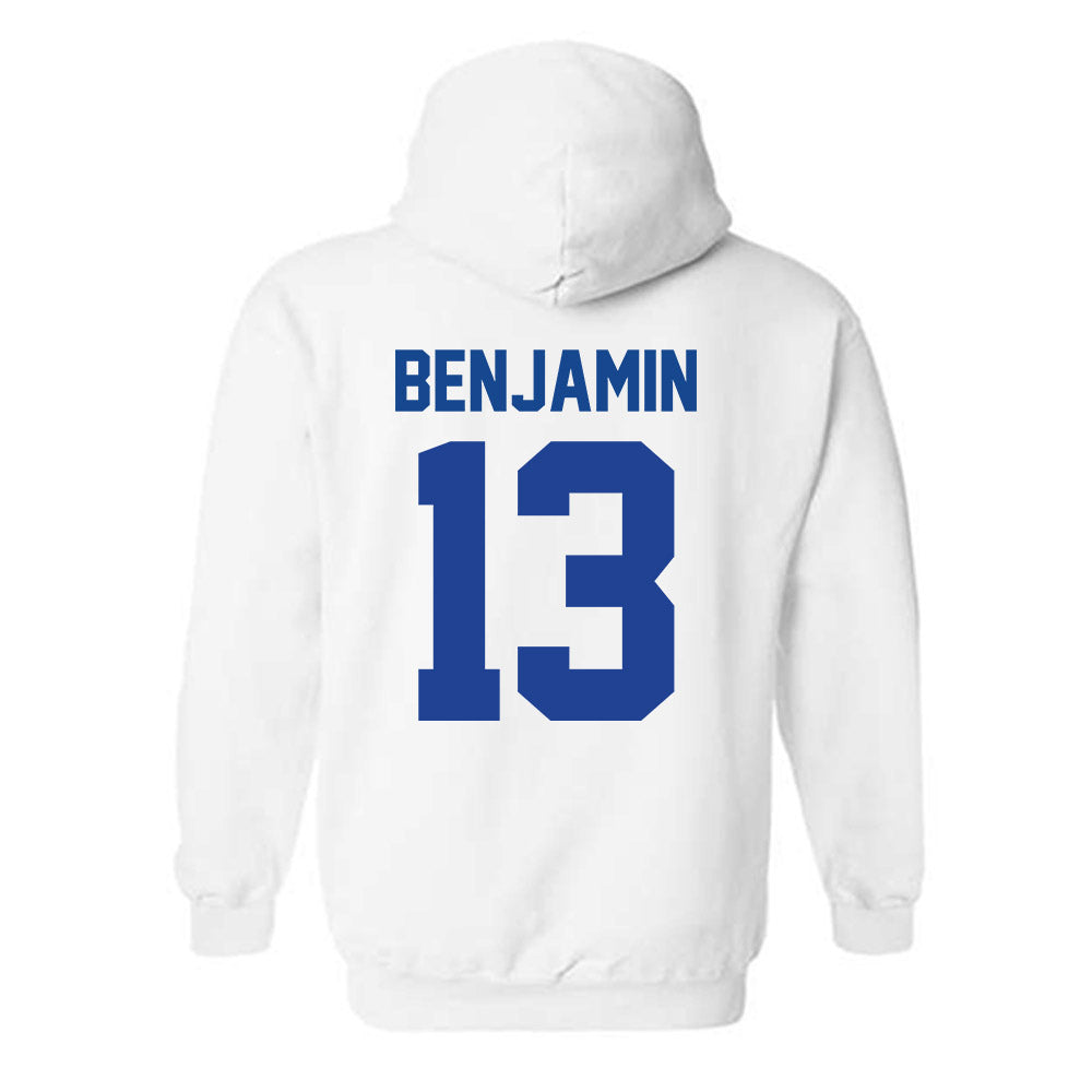 Kentucky - NCAA Women's Volleyball : Hannah Benjamin - Classic Shersey Hooded Sweatshirt-1
