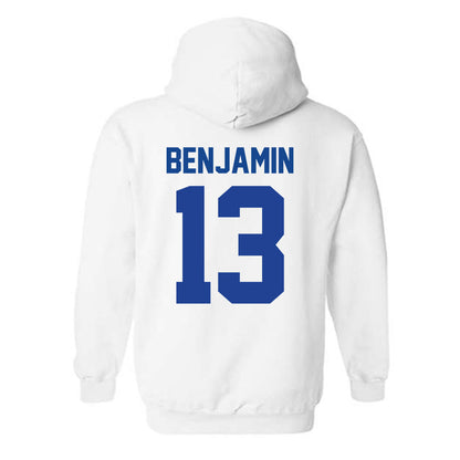 Kentucky - NCAA Women's Volleyball : Hannah Benjamin - Classic Shersey Hooded Sweatshirt-1