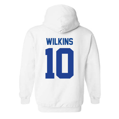 Kentucky - NCAA Men's Basketball : Alex Wilkins - Classic Shersey Hooded Sweatshirt-1