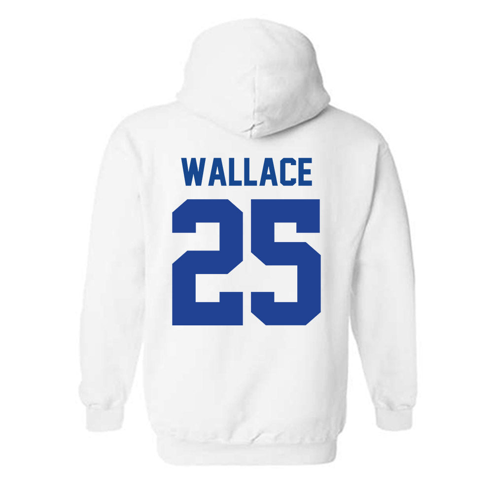 Kentucky - NCAA Football : Tavion Wallace - Classic Shersey Hooded Sweatshirt-1
