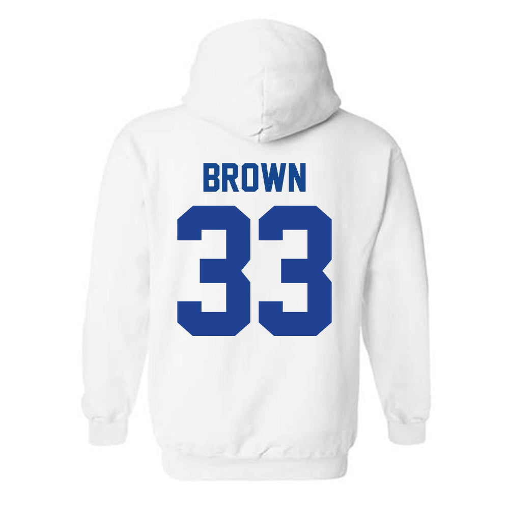 Kentucky - NCAA Football : Sam Brown - Classic Shersey Hooded Sweatshirt-1