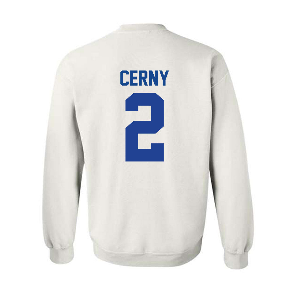Kentucky - NCAA Baseball : Tyler Cerny - Classic Shersey Crewneck Sweatshirt-1