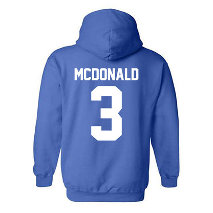 Kentucky - NCAA Women's Basketball : Emily McDonald - Classic Shersey Hooded Sweatshirt-1