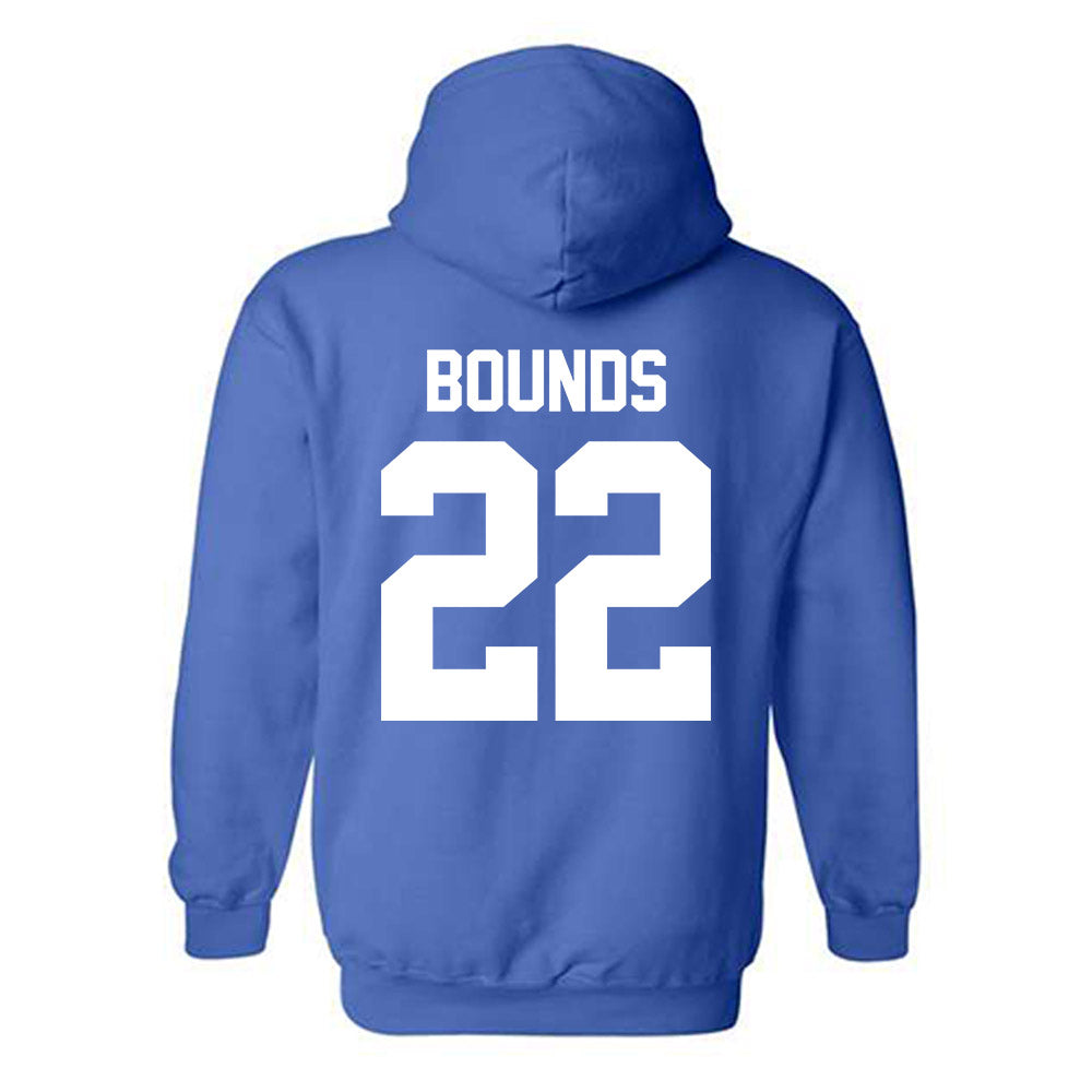 Kentucky - NCAA Baseball : Burkley Bounds - Classic Shersey Hooded Sweatshirt-1