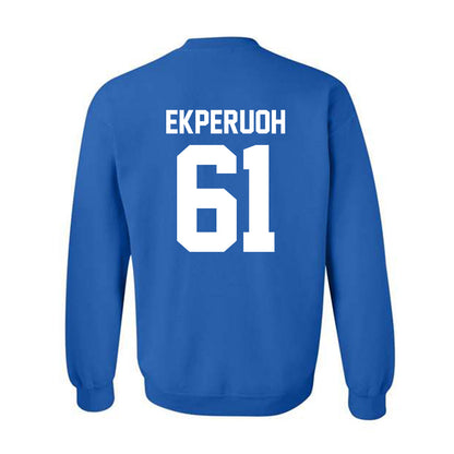 Kentucky - NCAA Football : Jason Ekperuoh - Classic Shersey Crewneck Sweatshirt-1