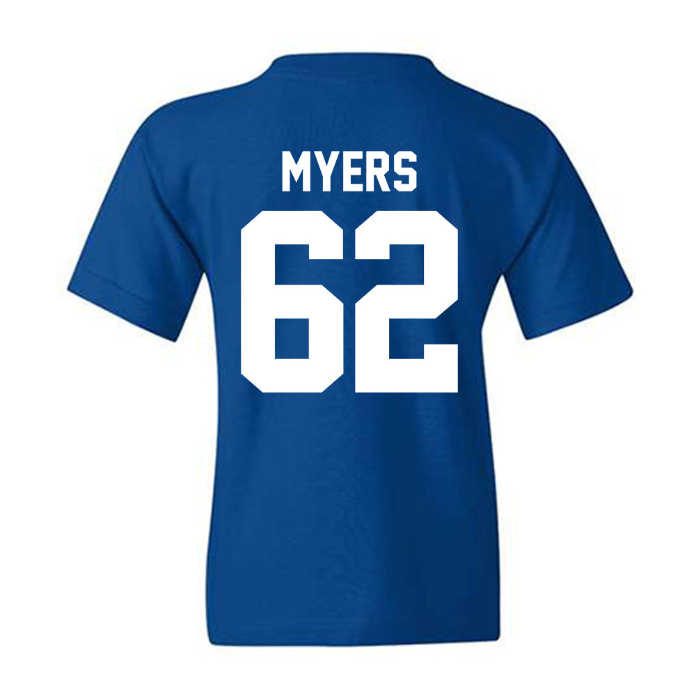 Kentucky - NCAA Football : Ben Myers - Classic Shersey Youth T-Shirt-1