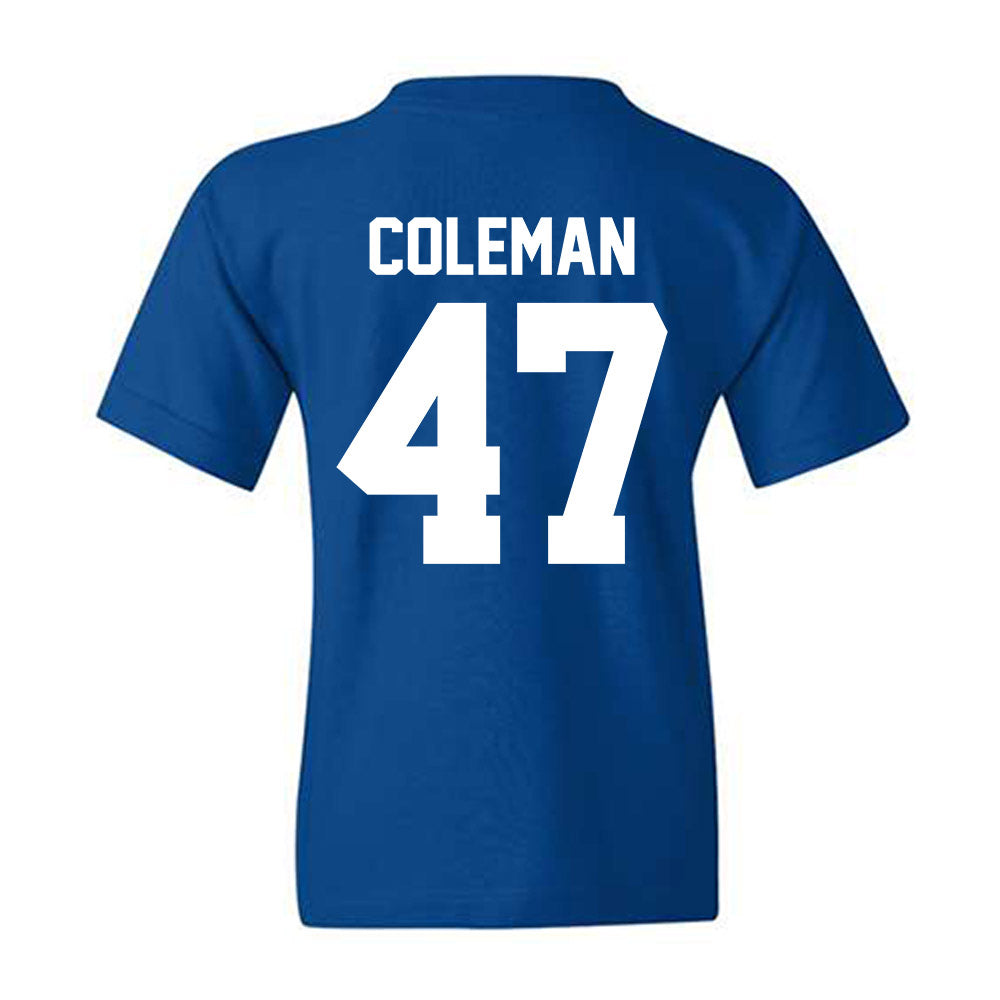 Kentucky - NCAA Baseball : Will Coleman - Classic Shersey Youth T-Shirt-1