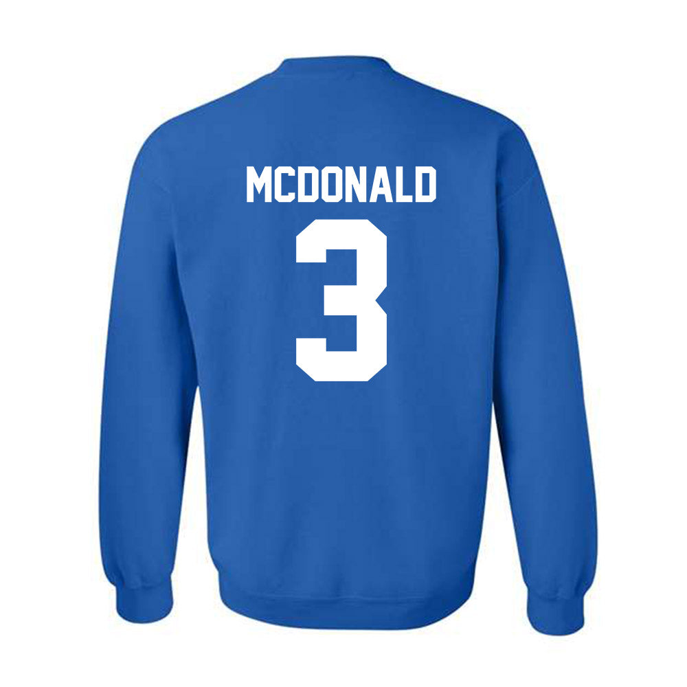 Kentucky - NCAA Women's Basketball : Emily McDonald - Classic Shersey Crewneck Sweatshirt-1