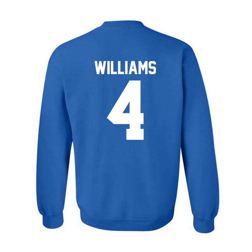 Kentucky - NCAA Men's Basketball : Mason Williams - Classic Shersey Crewneck Sweatshirt-1