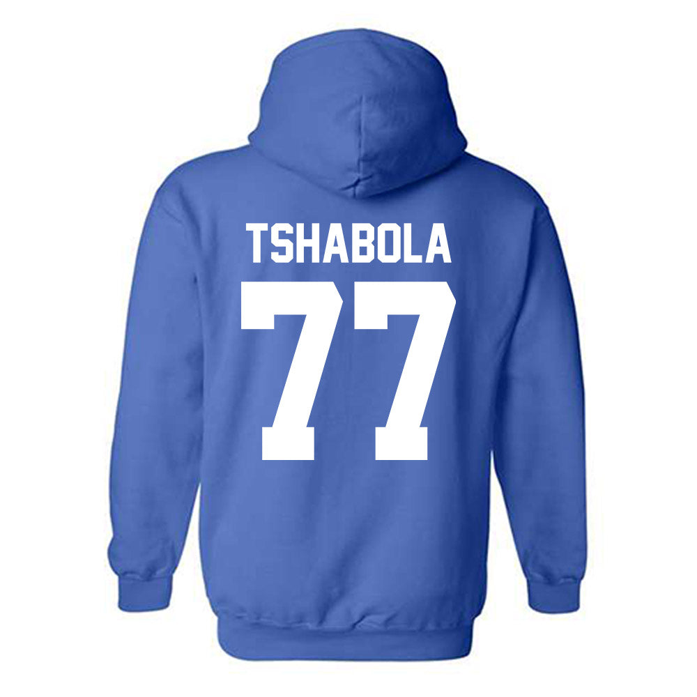 Kentucky - NCAA Football : Tegra Tshabola - Classic Shersey Hooded Sweatshirt-1