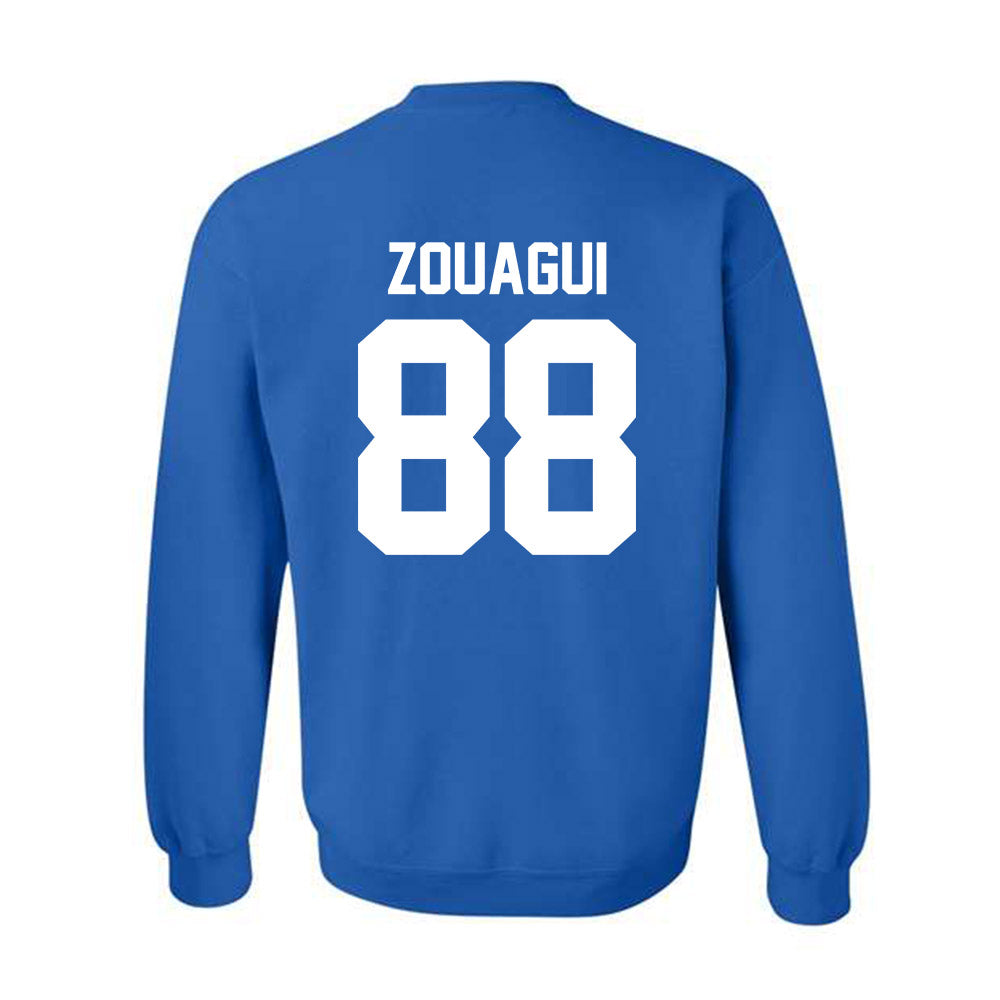 Kentucky - NCAA Football : Adam Zouagui - Classic Shersey Crewneck Sweatshirt-1
