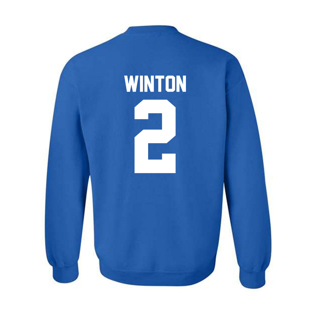 Kentucky - NCAA Women's Soccer : Isa Winton - Classic Shersey Crewneck Sweatshirt-1