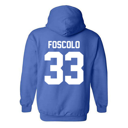 Kentucky - NCAA Baseball : Ryan Foscolo - Classic Shersey Hooded Sweatshirt-1