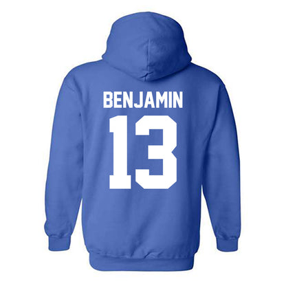 Kentucky - NCAA Women's Volleyball : Hannah Benjamin - Classic Shersey Hooded Sweatshirt-1