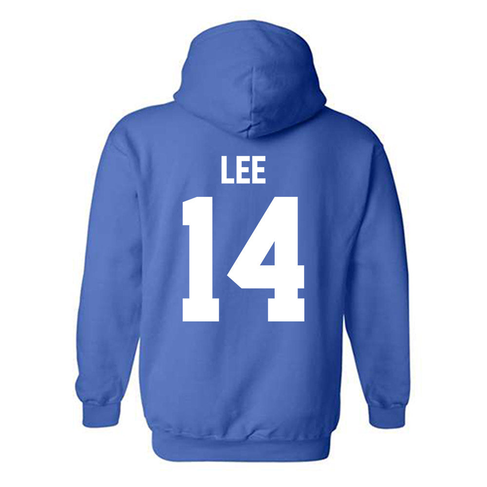 Kentucky - NCAA Men's Soccer : Michael Lee - Classic Shersey Hooded Sweatshirt-1
