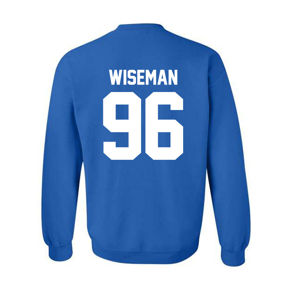 Kentucky - NCAA Football : Dominic Wiseman - Classic Shersey Crewneck Sweatshirt-1