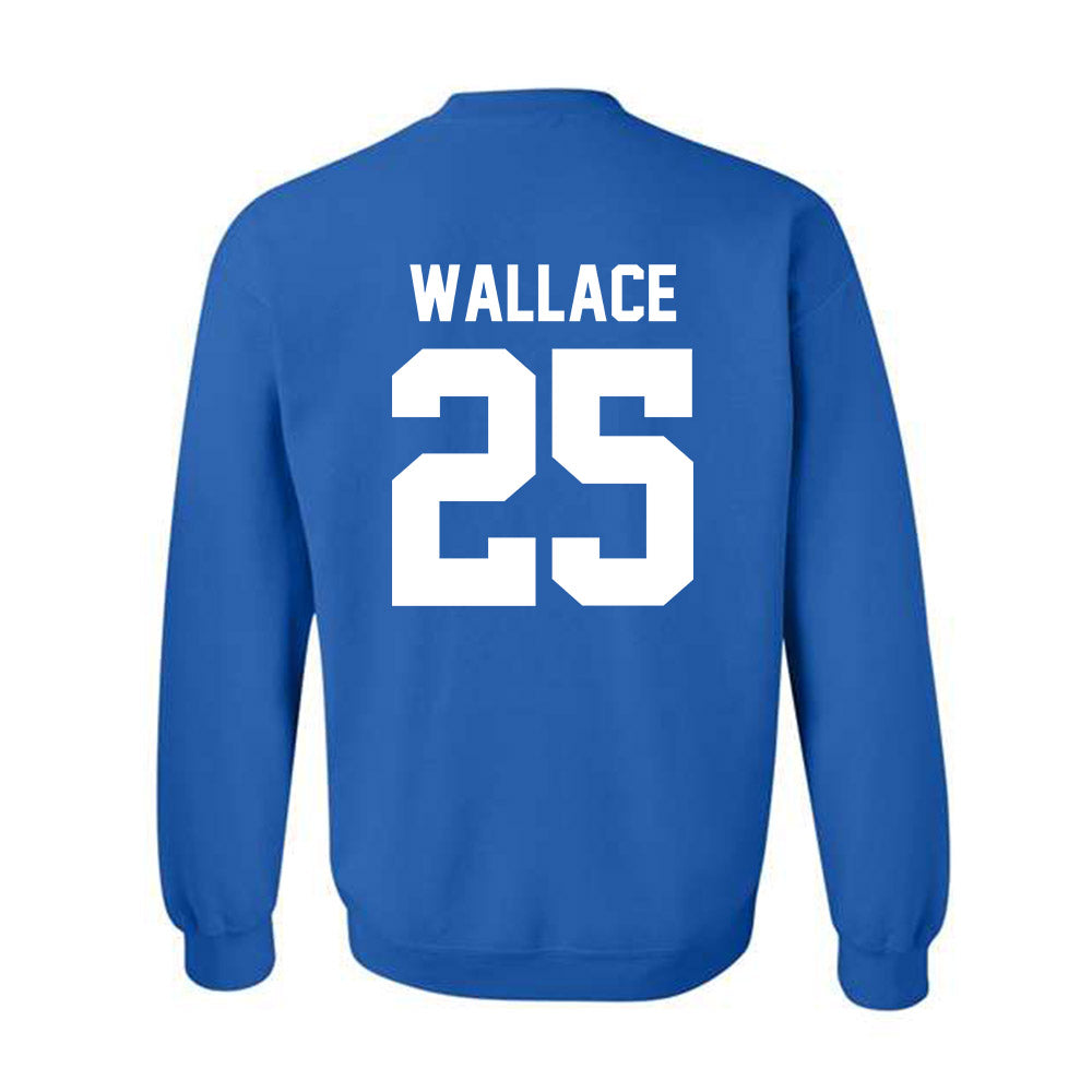 Kentucky - NCAA Football : Tavion Wallace - Classic Shersey Crewneck Sweatshirt-1