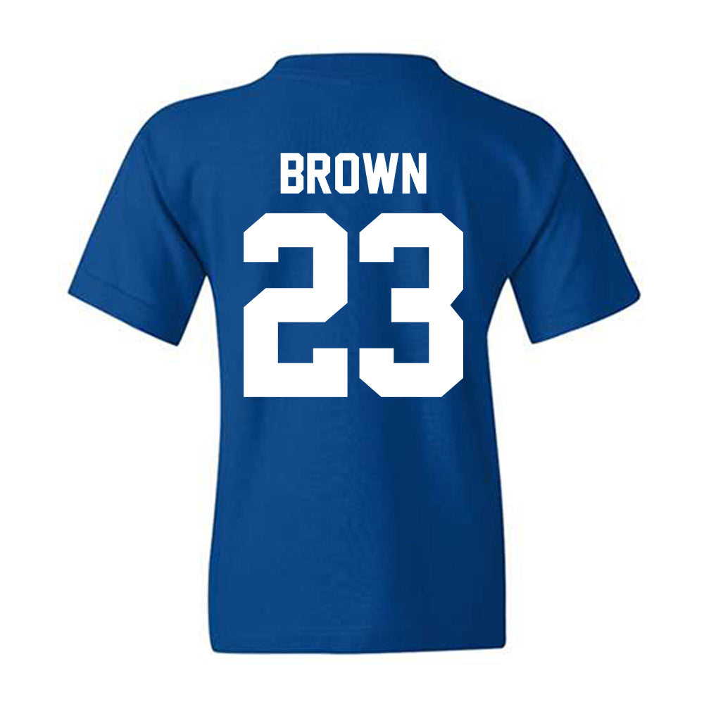 Kentucky - NCAA Baseball : Hudson Brown - Classic Shersey Youth T-Shirt-1
