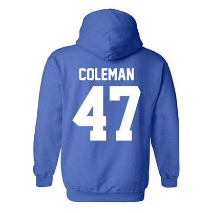 Kentucky - NCAA Baseball : Will Coleman - Classic Shersey Hooded Sweatshirt-1