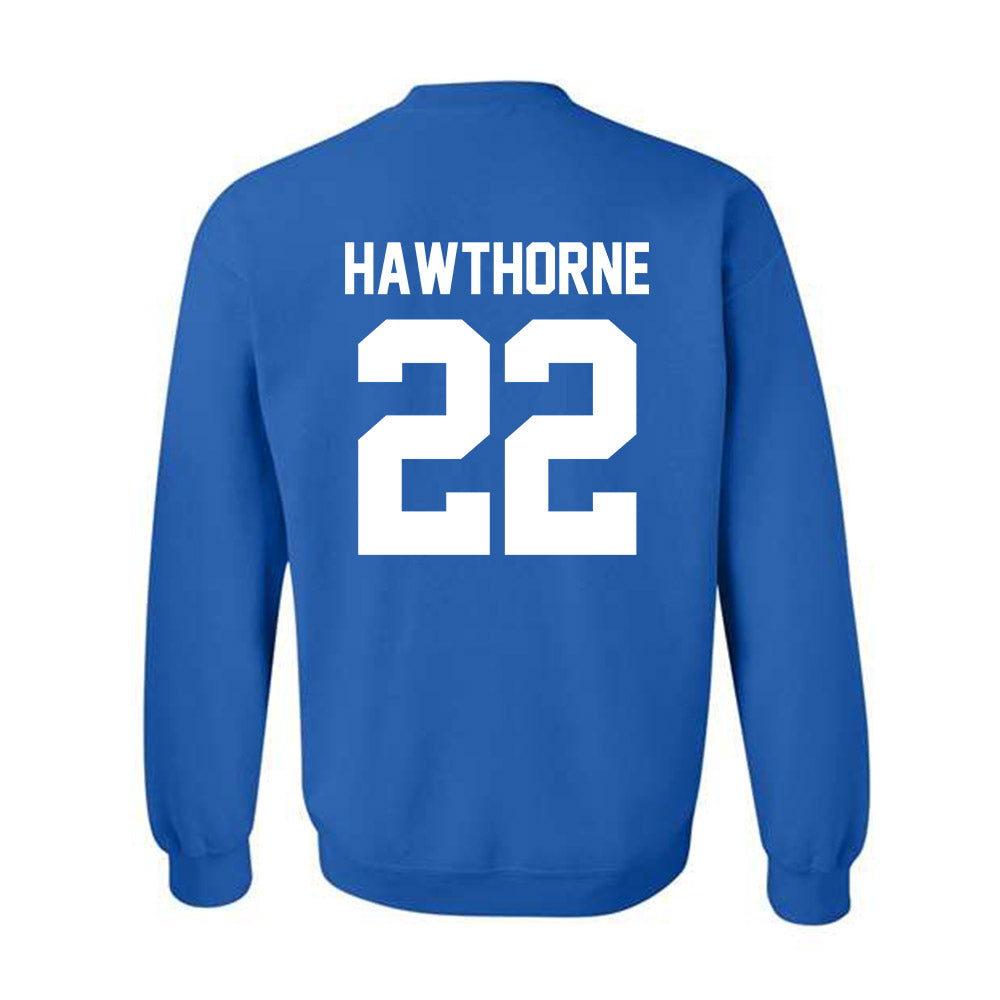 Kentucky - NCAA Men's Basketball : Braydon Hawthorne - Classic Shersey Crewneck Sweatshirt-1