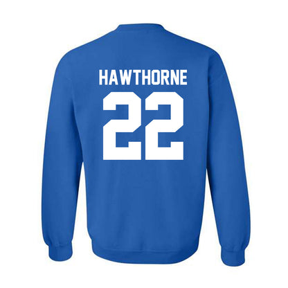 Kentucky - NCAA Men's Basketball : Braydon Hawthorne - Classic Shersey Crewneck Sweatshirt-1