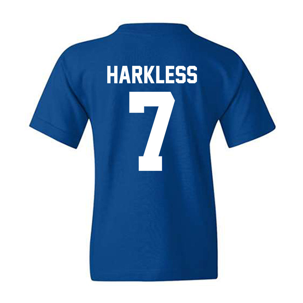 Kentucky - NCAA Football : Jamarrion Harkless - Classic Shersey Youth T-Shirt-1