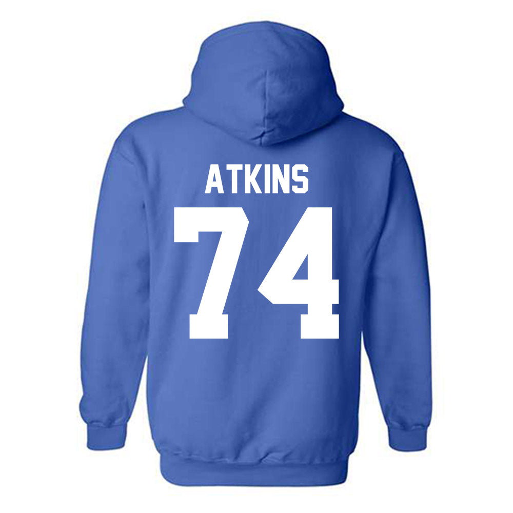 Kentucky - NCAA Football : Jermiel Atkins - Classic Shersey Hooded Sweatshirt-1